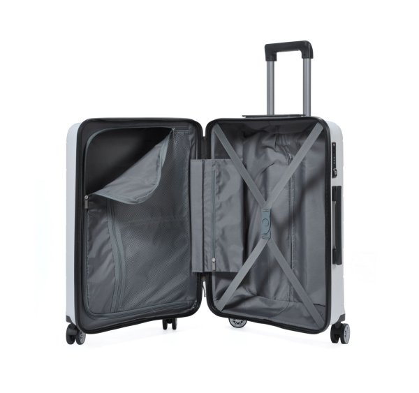 Чемодан на колесиках Columbus Rocket малый, белый