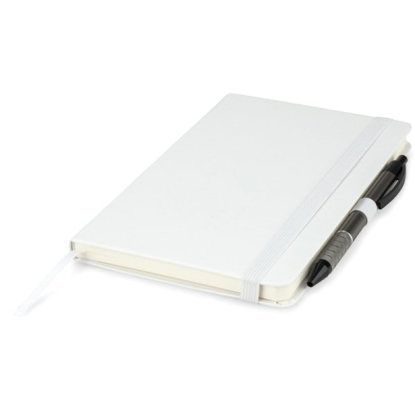 Книга записная Partner А5, точка, белый