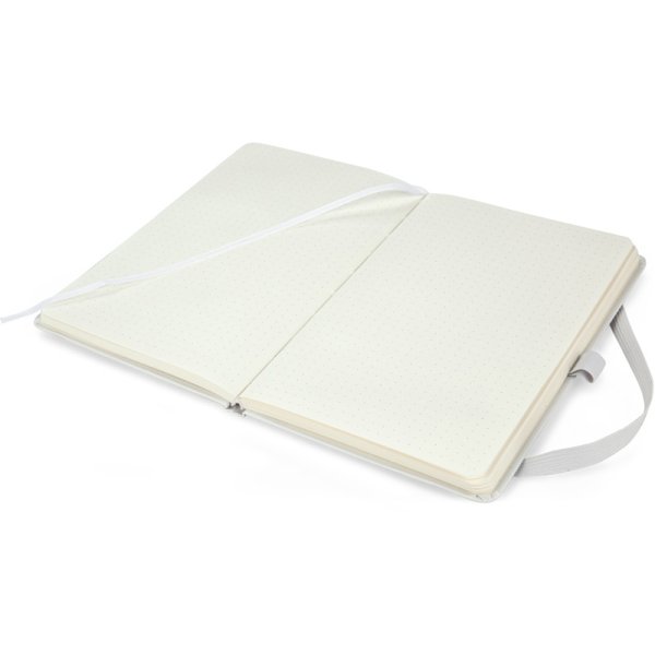 Книга записная Partner А5, точка, белый