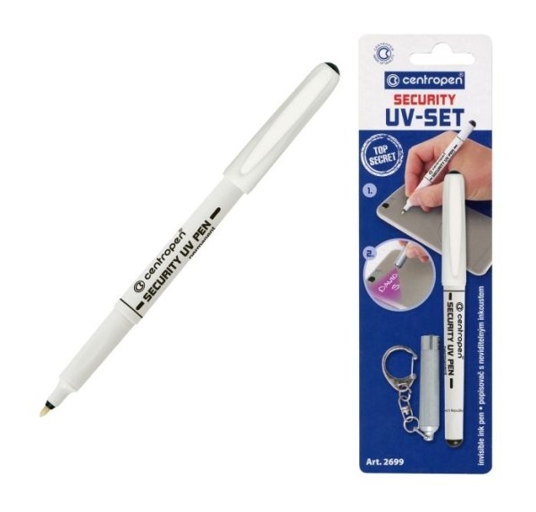 Маркер ультрафіолетовий Security UV-Pen з ліхтариком 