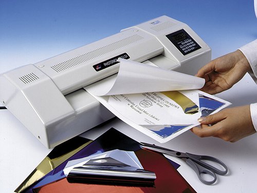 Фольга для ламинатора Crown Roll Leaf, ярко-голубая №08