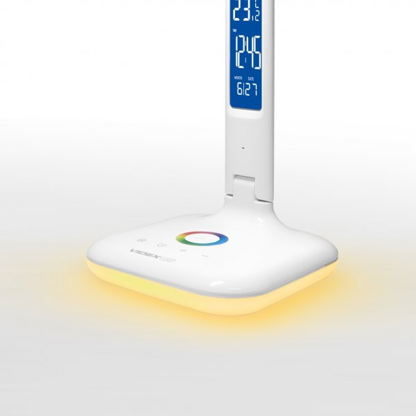 LED настільна лампа VIDEX TF05W-RGB 7W 3000-5500K, білий 
