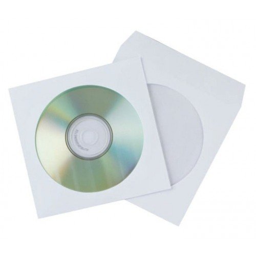 Конверт для CD з вікном нк білий 