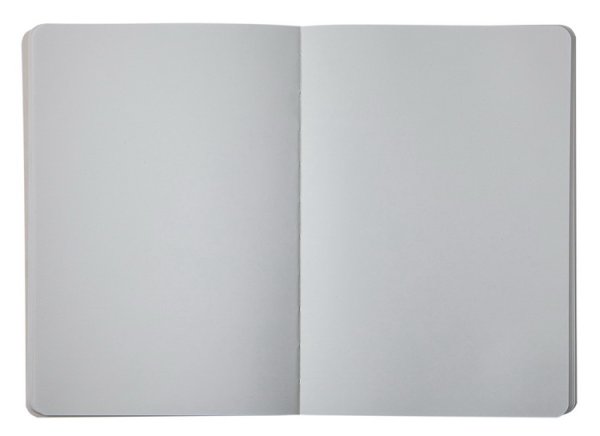 Блокнот діловий BRIEF А5, 96л, зелений, чисті аркуші 