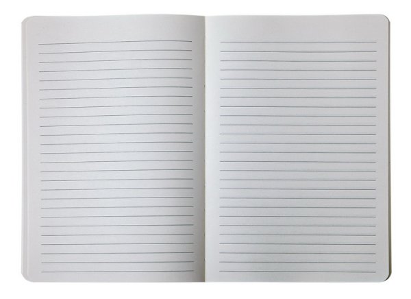 Блокнот деловой BRIEF А5, 96л, красный, листы в линию