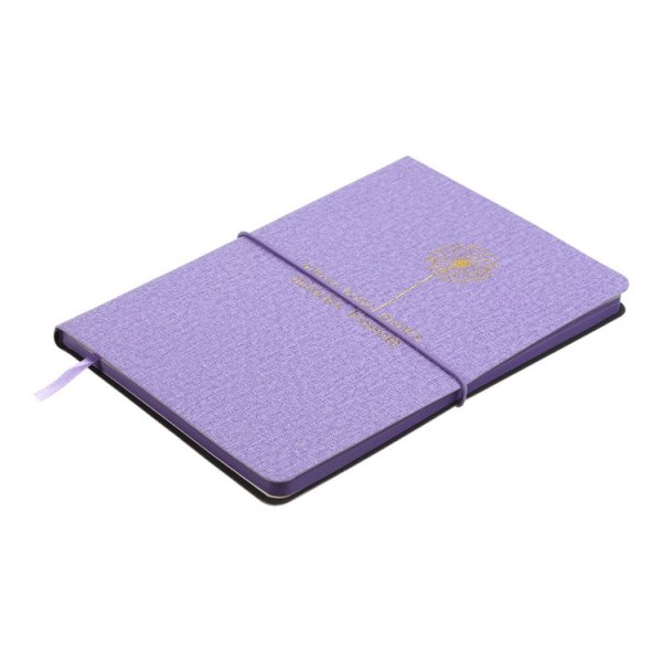 Блокнот деловой NICE А5, 96л, фиолетовый, листы в линию