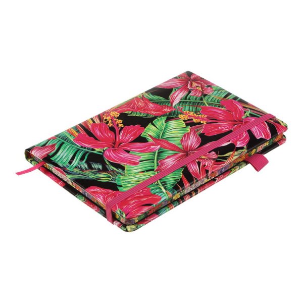 Блокнот деловой EXOTIC А5, 96л, малиновый, листы в клетку