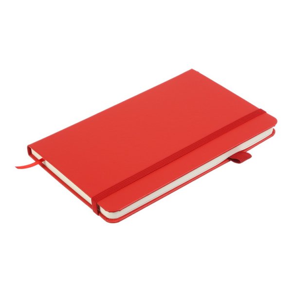 Книга записна ETALON 125*195мм, 96л, чисті аркуші, червоний 