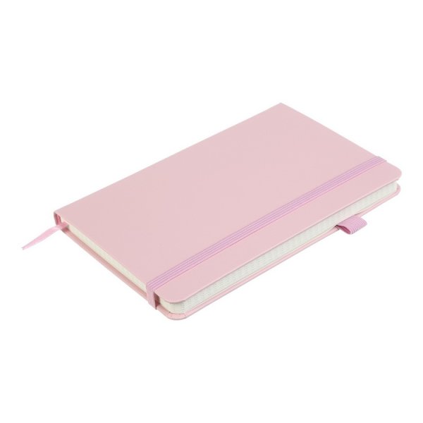 Книга записна ETALON 125*195мм, 96л, чисті аркуші, рожевий 