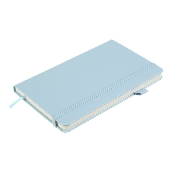 Книга записна ETALON 125*195мм, 96л, чисті аркуші, блакитний 