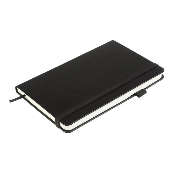 Книга записна ETALON 125*195мм, 96л, аркуші в крапку, чорний 