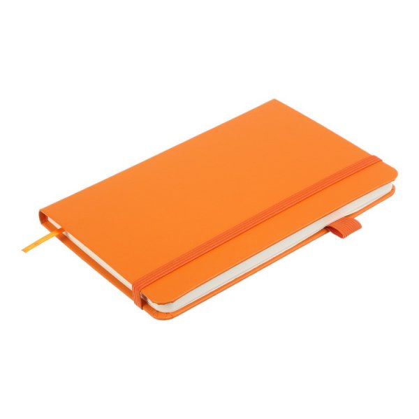 Книга записна ETALON 125*195мм, 96л, аркуші в клітку, помаранчевий