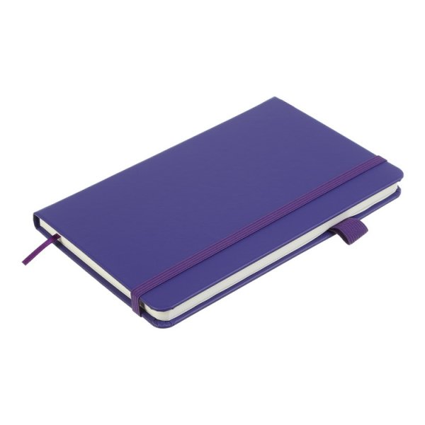 Книга записна ETALON 125*195мм, 96л, аркуші в крапку, фіолетовий 