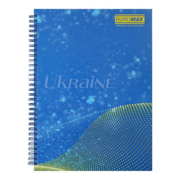Книга канцелярская на спирали MY COUNTRY А4, 96 л.