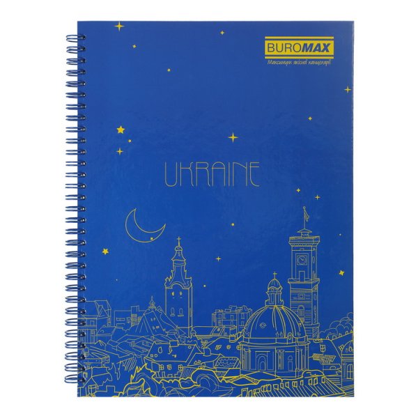 Книга канцелярская на спирали MY COUNTRY А4, 96 л.
