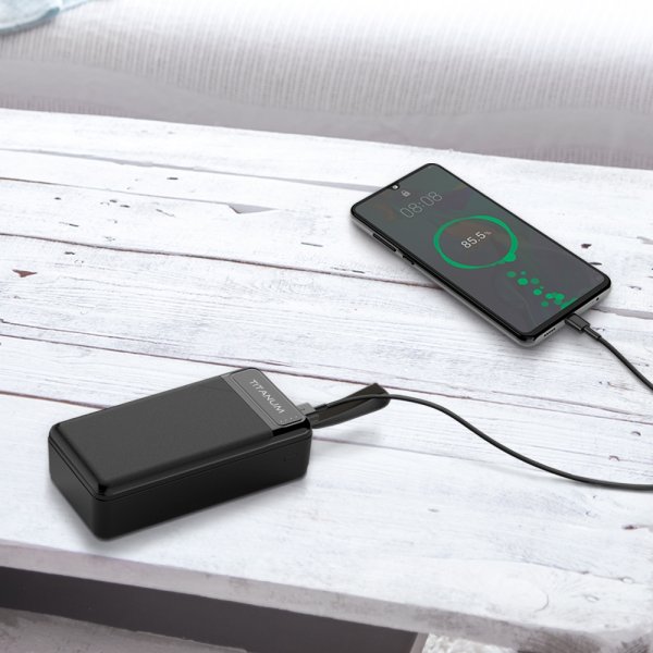 Повербанк TITANUM 914 Black 30000mAh