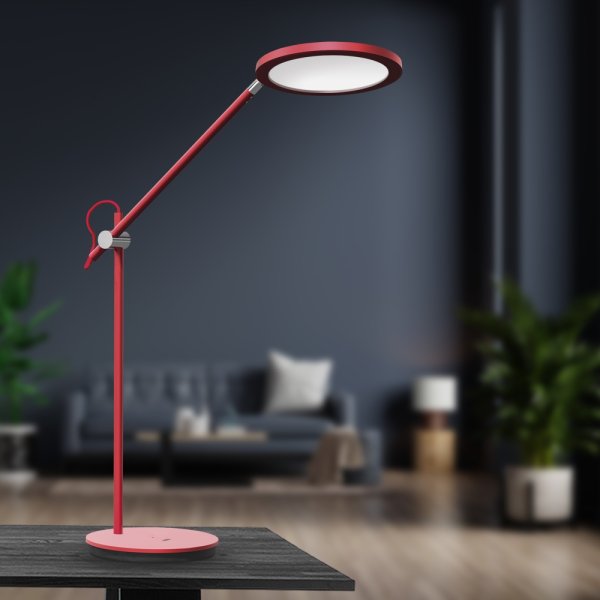 LED лампа настольная VIDEX TF15R 20W 4100K, красный