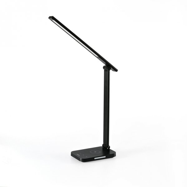 LED лампа настiльна з бездротовою зарядкою VIDEX VL-TF17B 18W 1800-6500K
