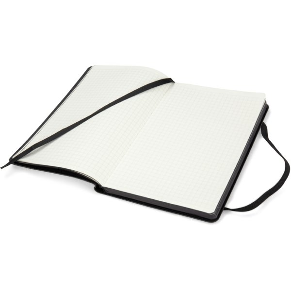 Книга записная Partner Soft А5, клетка, серый