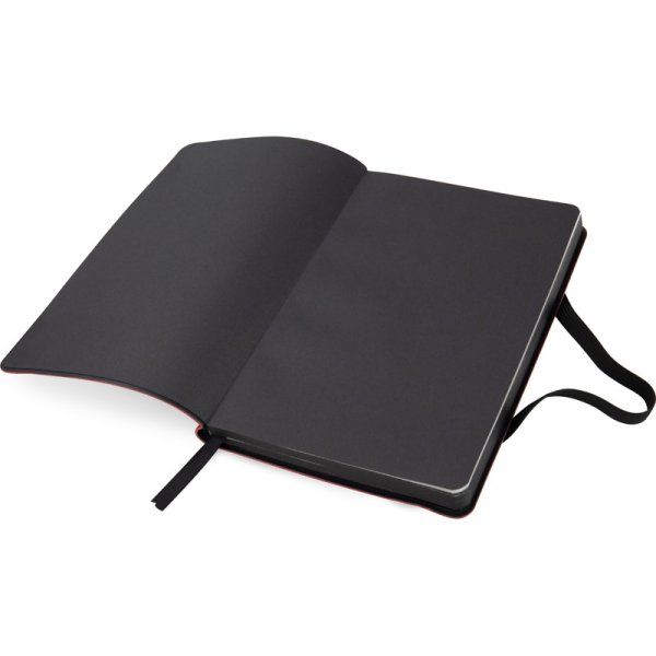 Книга записна Partner Soft А5, крапка, червоний 