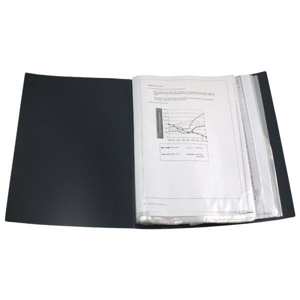 Дисплей-книга на 100 файлов, черный