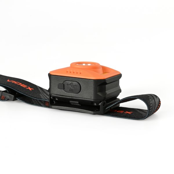 Налобний світлодіодний ліхтарик VIDEX VLF-H085-OR 400Lm 5000K