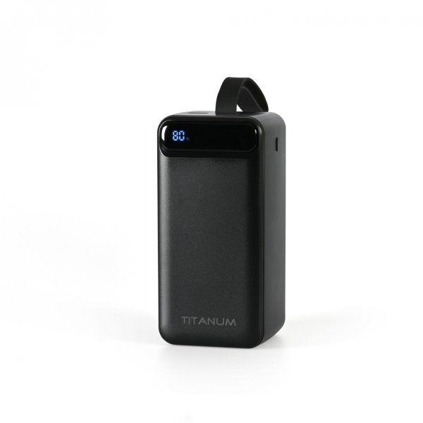 Повербанк 50000mAh TITANUM 741S 22.5W Black 