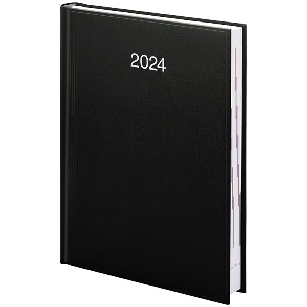 Щоденник Стандарт А5 2024 обкладинка Miradur чорний 