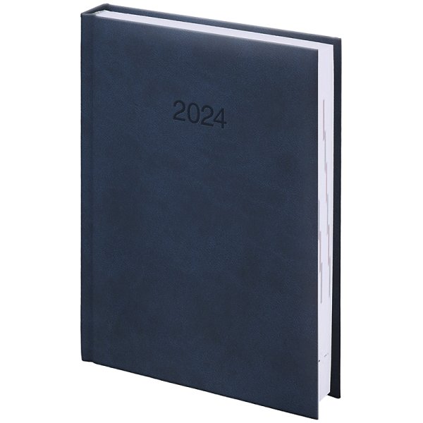 Ежедневник Карманный А6 2024 обложка Torino синий
