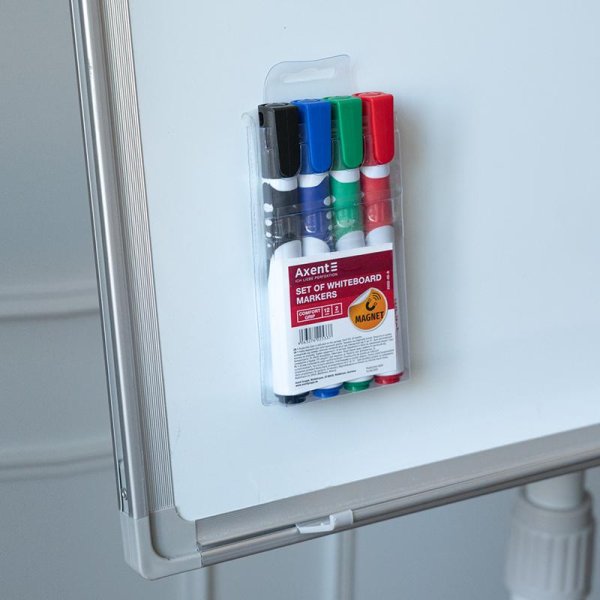 Набір маркерів AXENT для дошок Whiteboard Comfort Grip