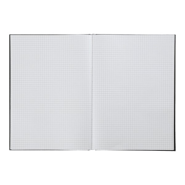 Книга канцелярская OPTIMAL А4, 200л/кл, черная