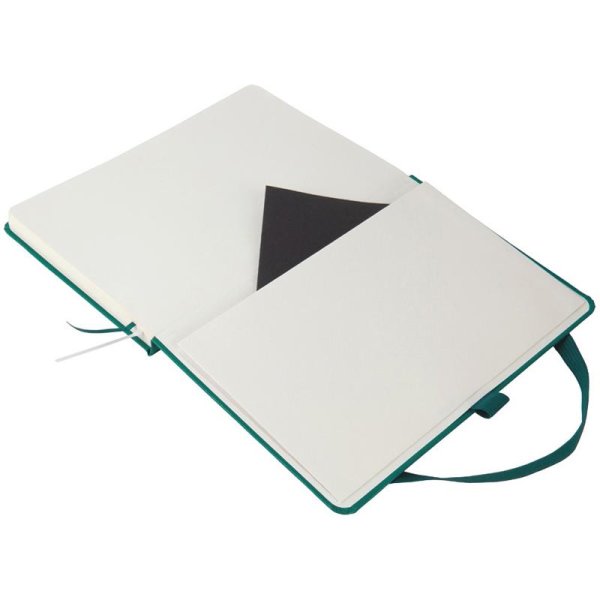 Книга записная Partner А5, клетка, зеленый