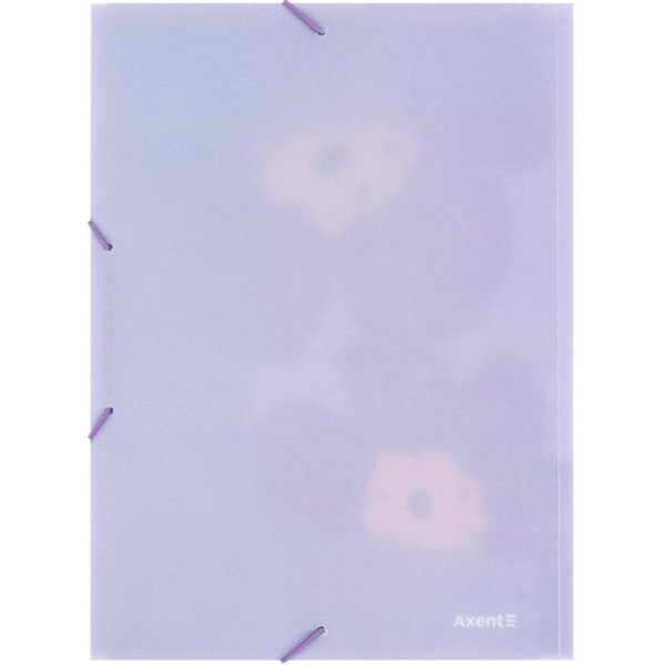 Папка на резинках Axent формат А4, 430мкм, Lavender-3