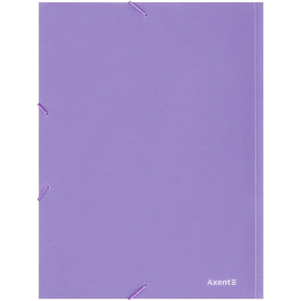Папка на резинках Axent формат А4, 430мкм, Lavender-4