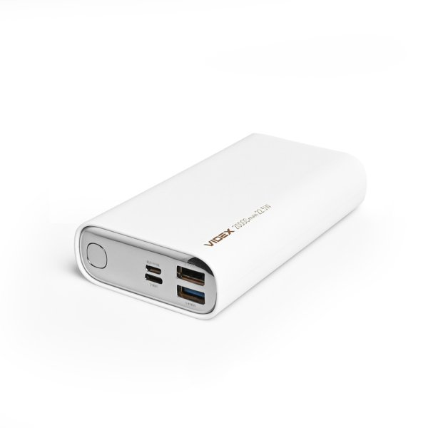 Повербанк 20000mAh VIDEX VPB-320 22.5W White 