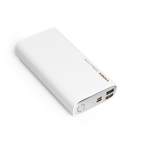 Повербанк 20000mAh VIDEX VPB-320 22.5W White 