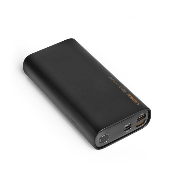 Повербанк 20000mAh VIDEX VPB-320 22.5W Black 