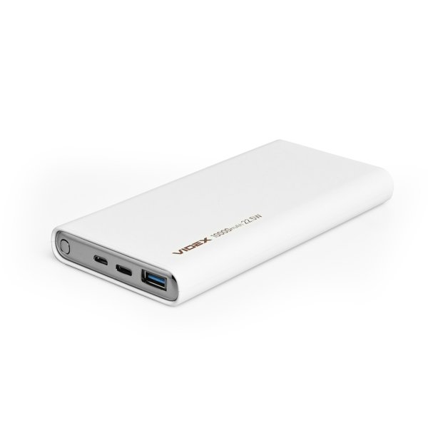 Повербанк 10000mAh VIDEX VPB-310 22.5W White