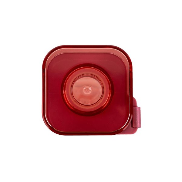 Пляшечка для води квадратна Kite K24-1209-3, 550 мл, рожева