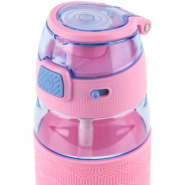 Пляшечка для води Kite K24-1201-3, 600 мл, рожева