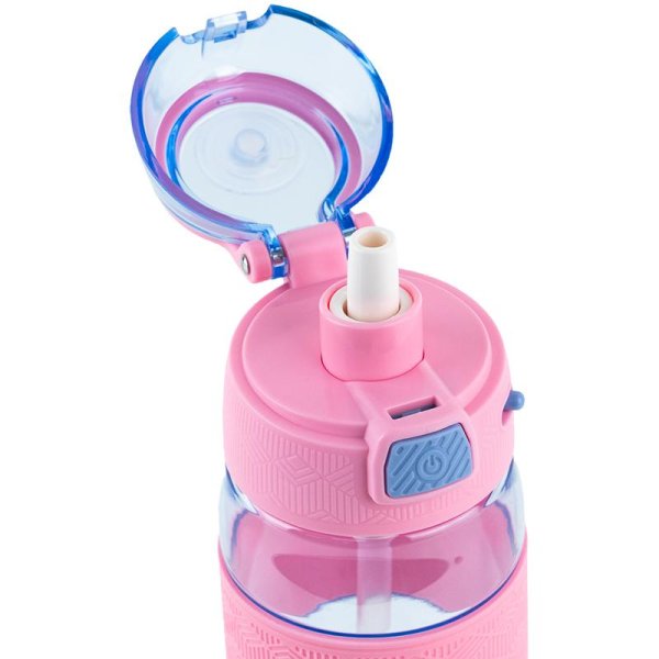 Пляшечка для води Kite K24-1201-3, 600 мл, рожева