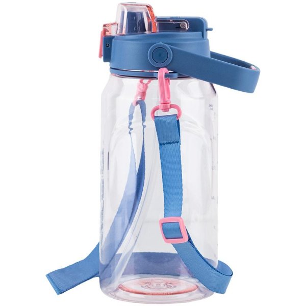 Пляшечка для води Kite K24-1202-2, 1500 мл, рожева