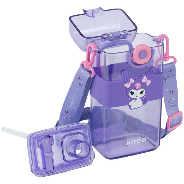 Пляшечка для води Kite Kuromi HK24-1203-1, 500 мл