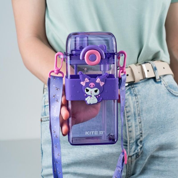 Пляшечка для води Kite Kuromi HK24-1203-1, 500 мл