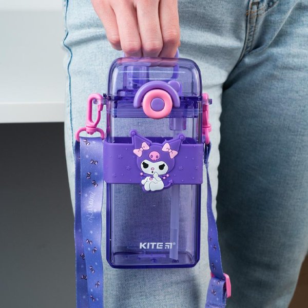 Пляшечка для води Kite Kuromi HK24-1203-1, 500 мл