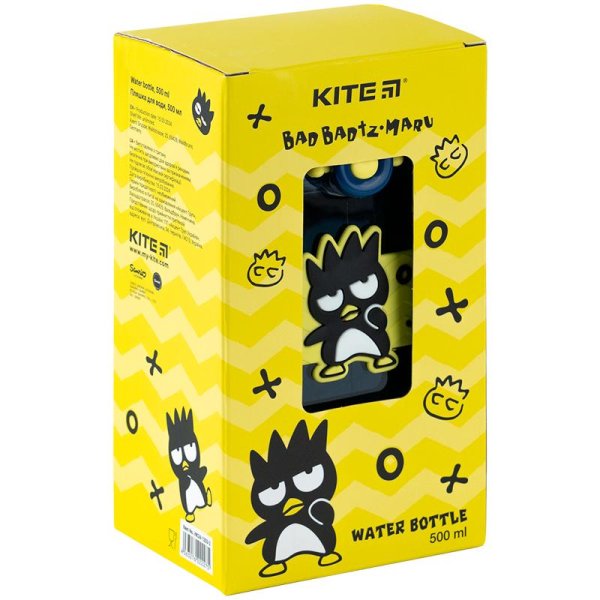 Пляшечка для води Kite Bad Badtz-Maru HK24-1203-2, 500 мл