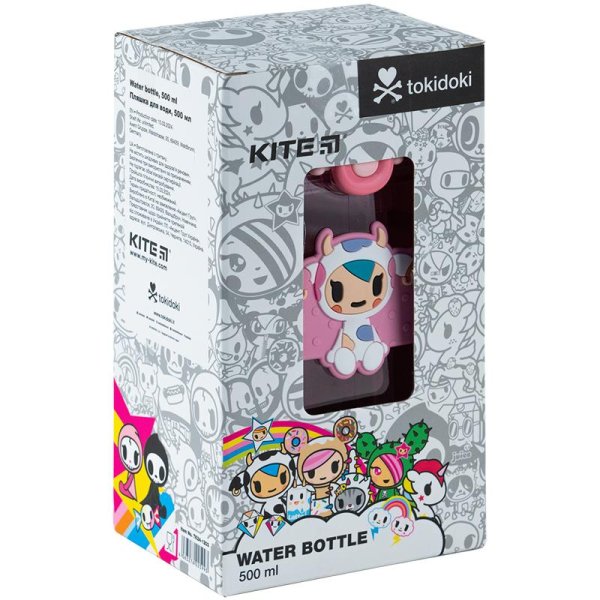 Пляшечка для води Kite tokidoki TK24-1203, 500 мл