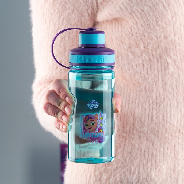 Пляшечка для води Kite My Little Pony LP24-397, 500 мл, бузкова