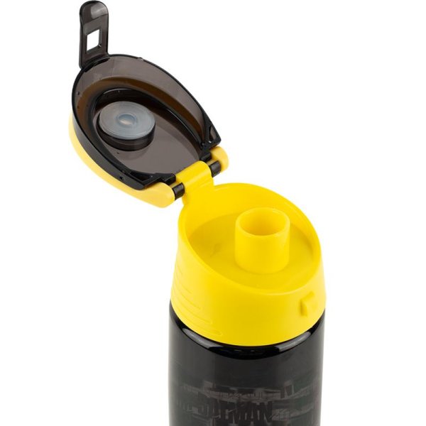 Пляшечка для води Kite DC Comics DC24-401, 550 мл, чорна