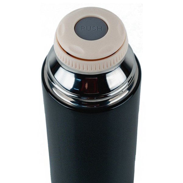 Термос Kite Pearl K24-302-1, 350 мл, чорний